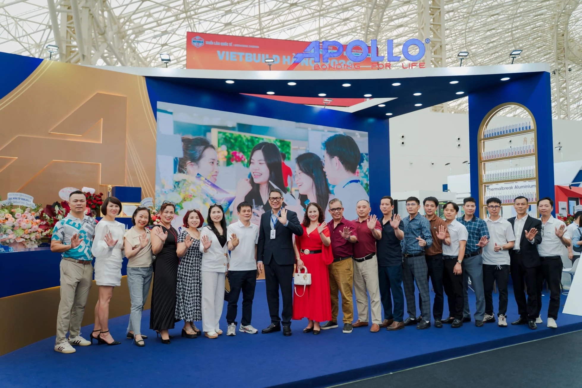 Nhà phân phối và đại lý Apollo tại sự kiện Vietbuild Hà Nội 2026